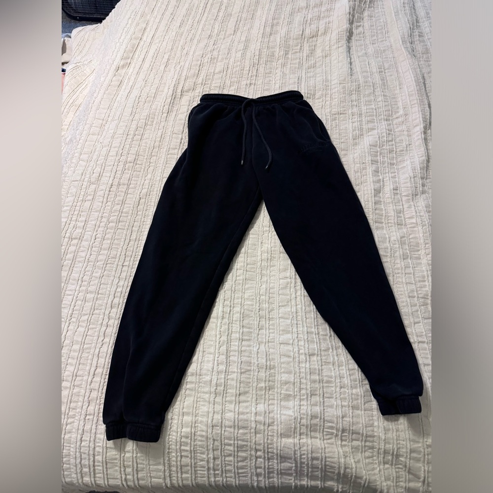 White fox black sweats